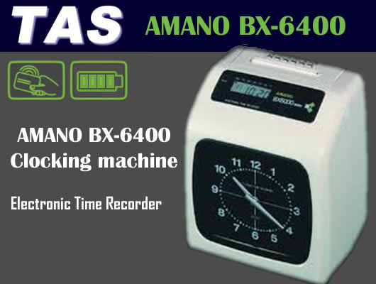 Clocking machine AMANO BX-6400